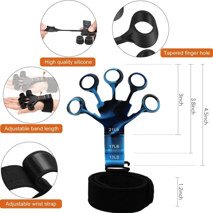 GripFlex 6-Level Finger Exerciser - Flexy