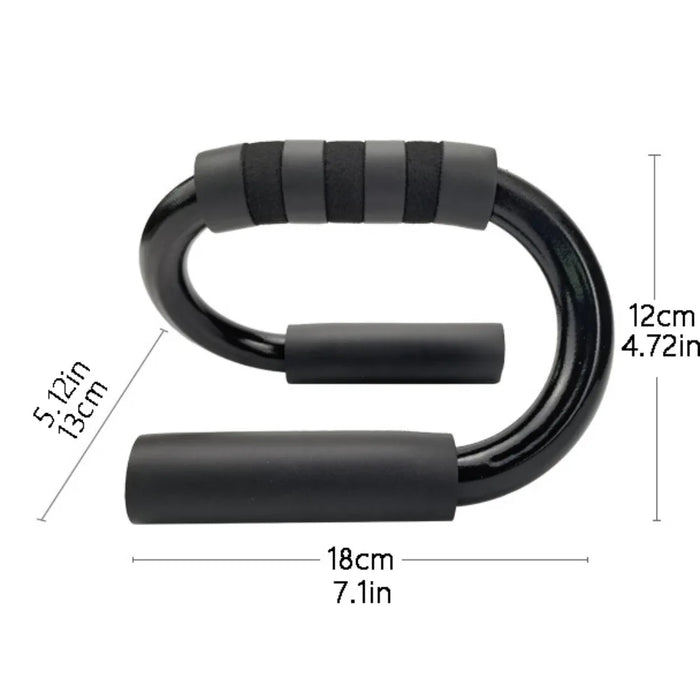 GripCore S-Shape Push-Up Bars