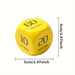 Fitness Dice (2-Pack) – 6-Sided Workout Game - Flexy
